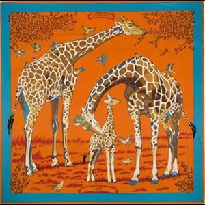 XL giraffe scarf. Gorgeous accessory for any outfit.